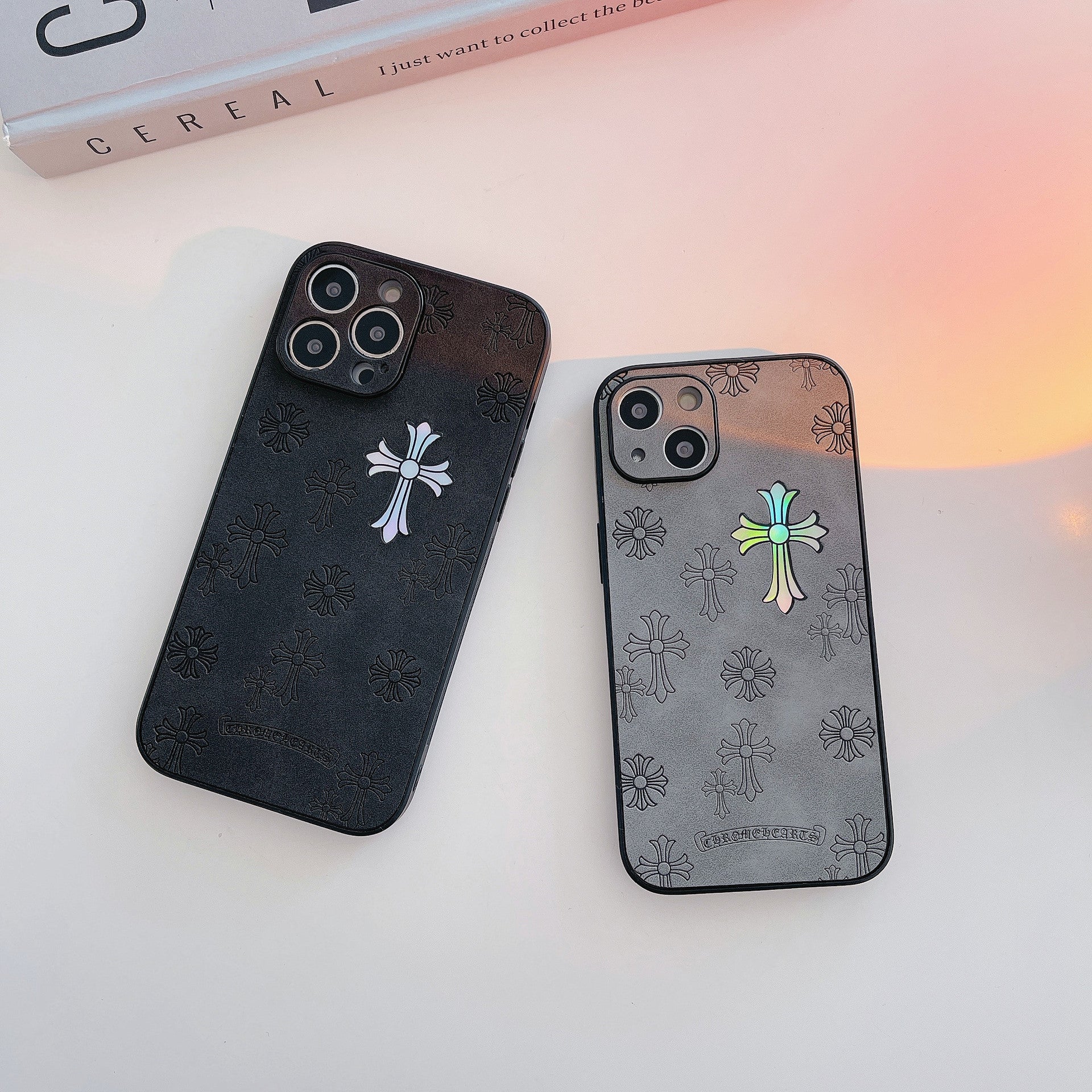 Chrome Hearts Reflective iPhone Case