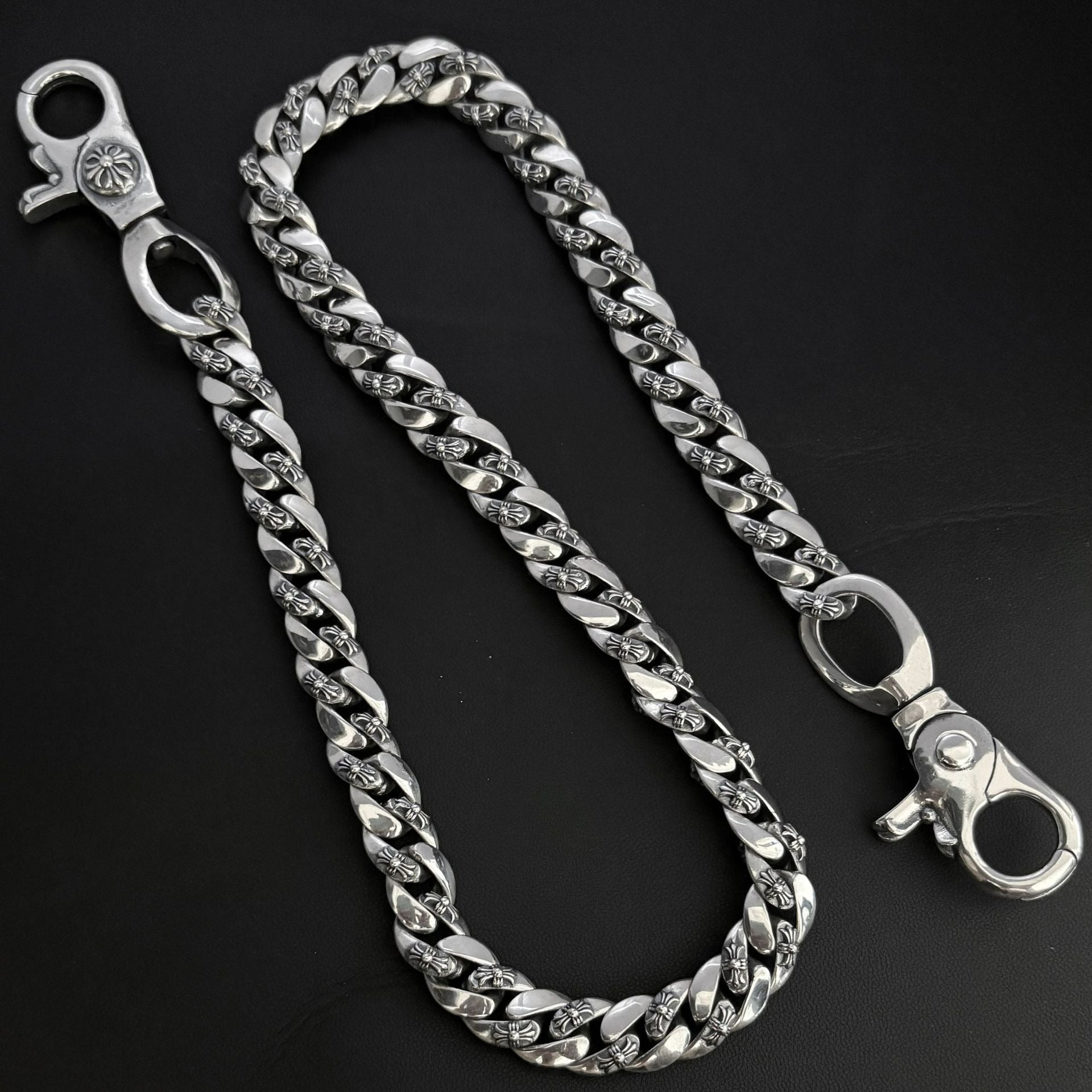 Chrome Hearts cross Cuba bold bag chain
