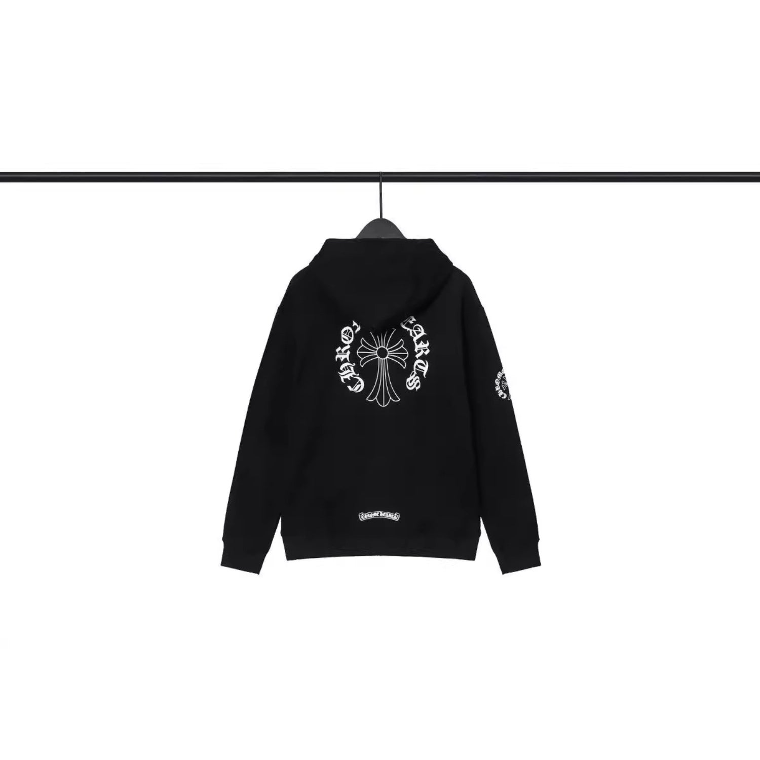 CHH Chrome Heart Hoodie Croqin cotton terry zip-up cardigan hooded sweater