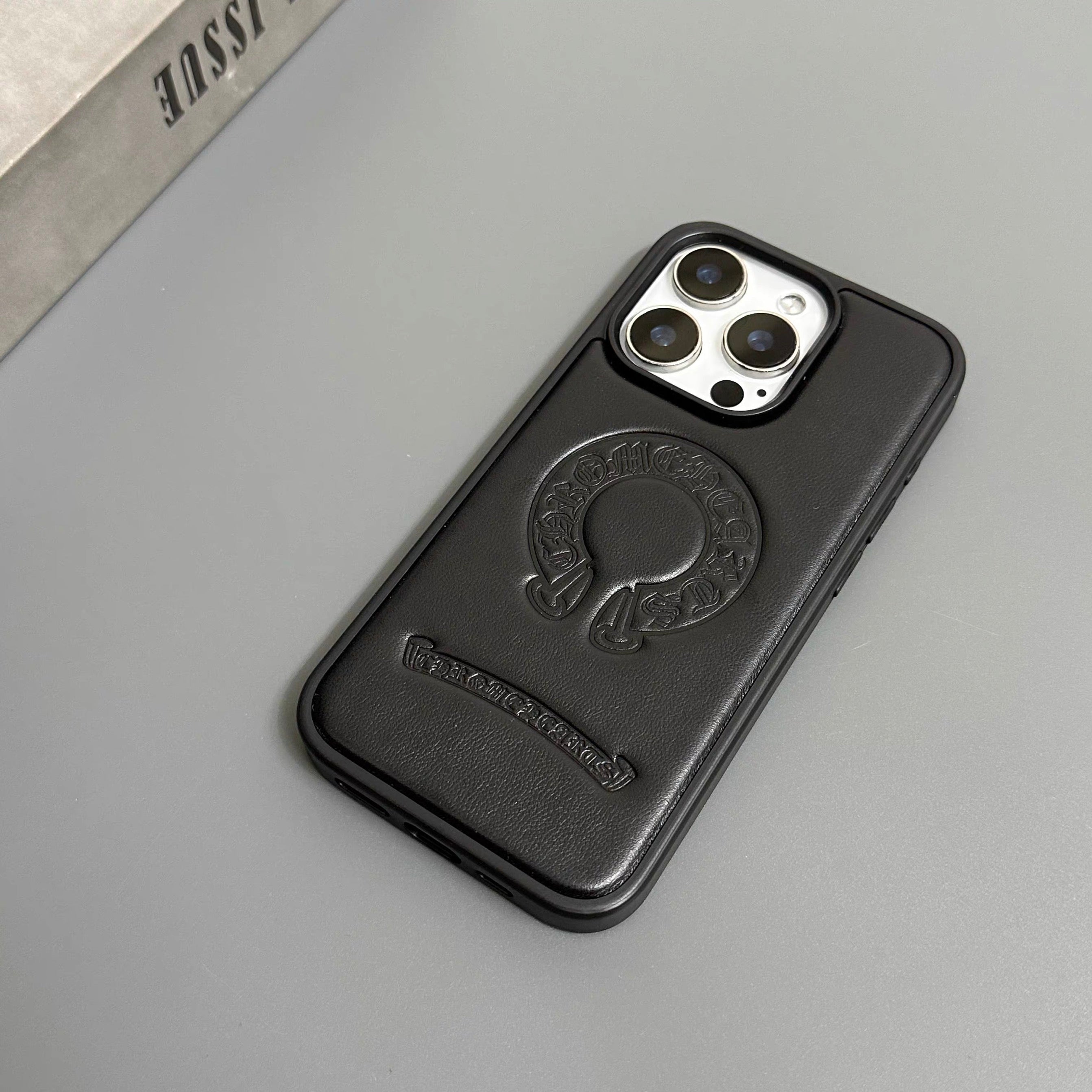 Chrome Hearts Engraved iPhone Case