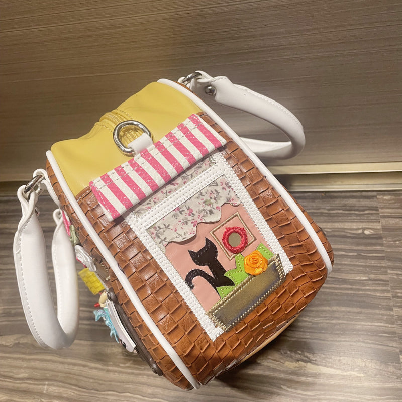 Chh Chrome Heart Leather Bag Handbag Crossbody Bag