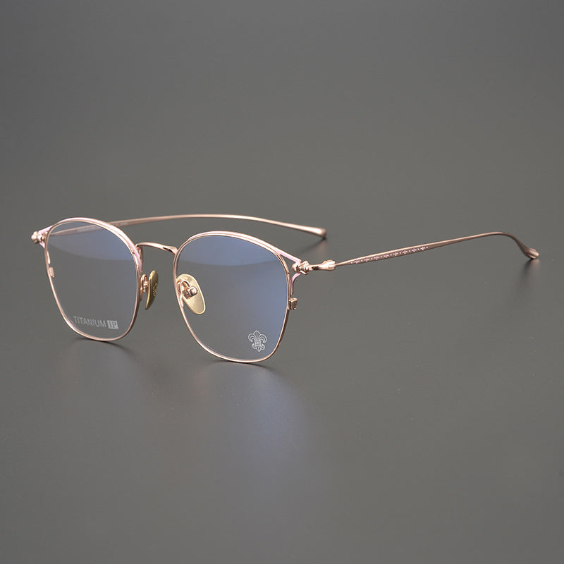 CHH Chrome Hearts Glasses Versatile Ultra Light Titanium Artistic Glasses Frame