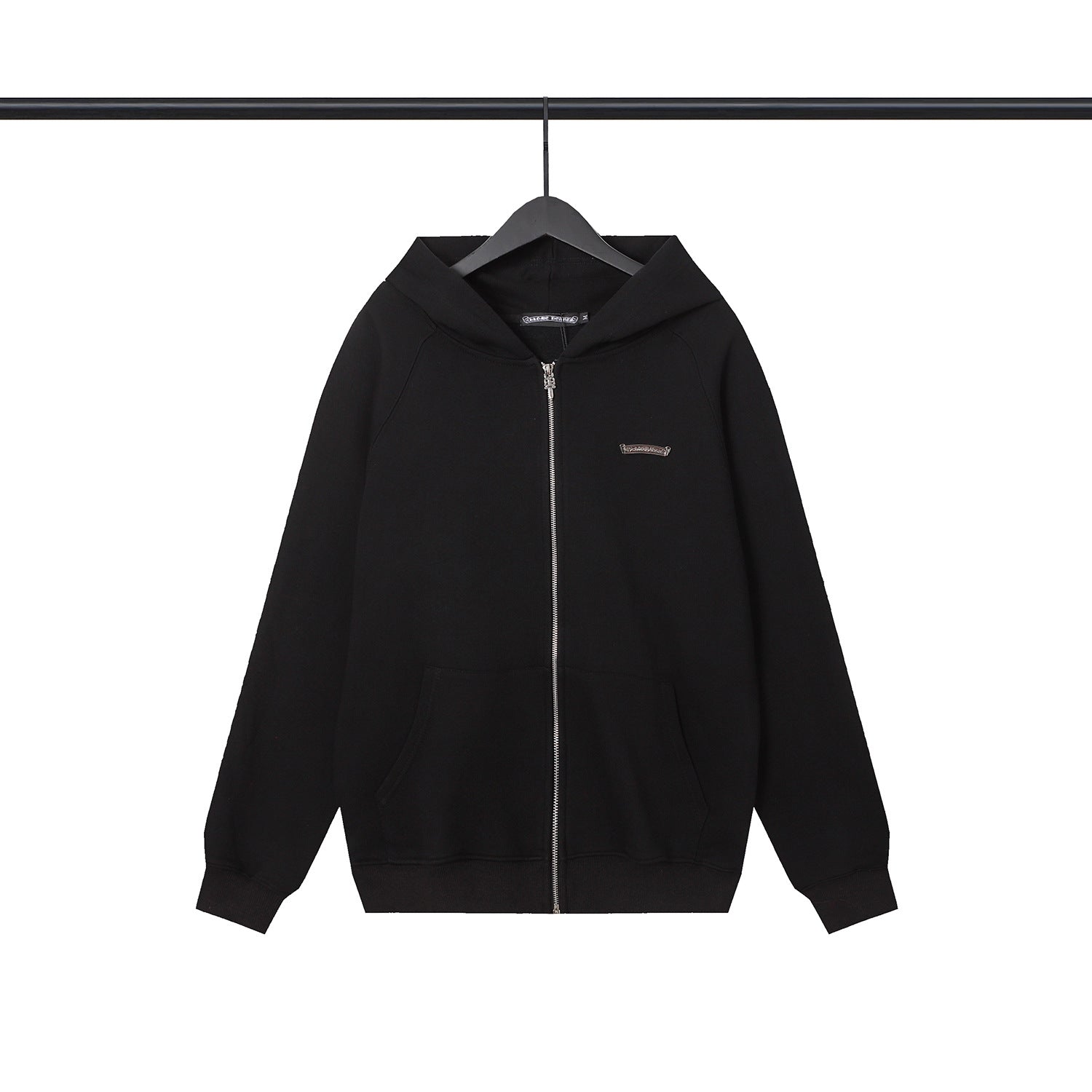 CHH Chrome Heart Hoodie Croix, cross hooded zip sweater women autumn and winter