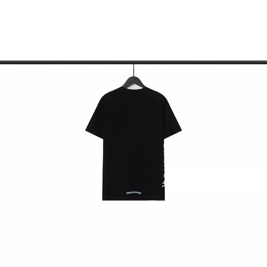 CHH Chrome Heart T Shirts Croix Printed Short Sleeve T-Shirt