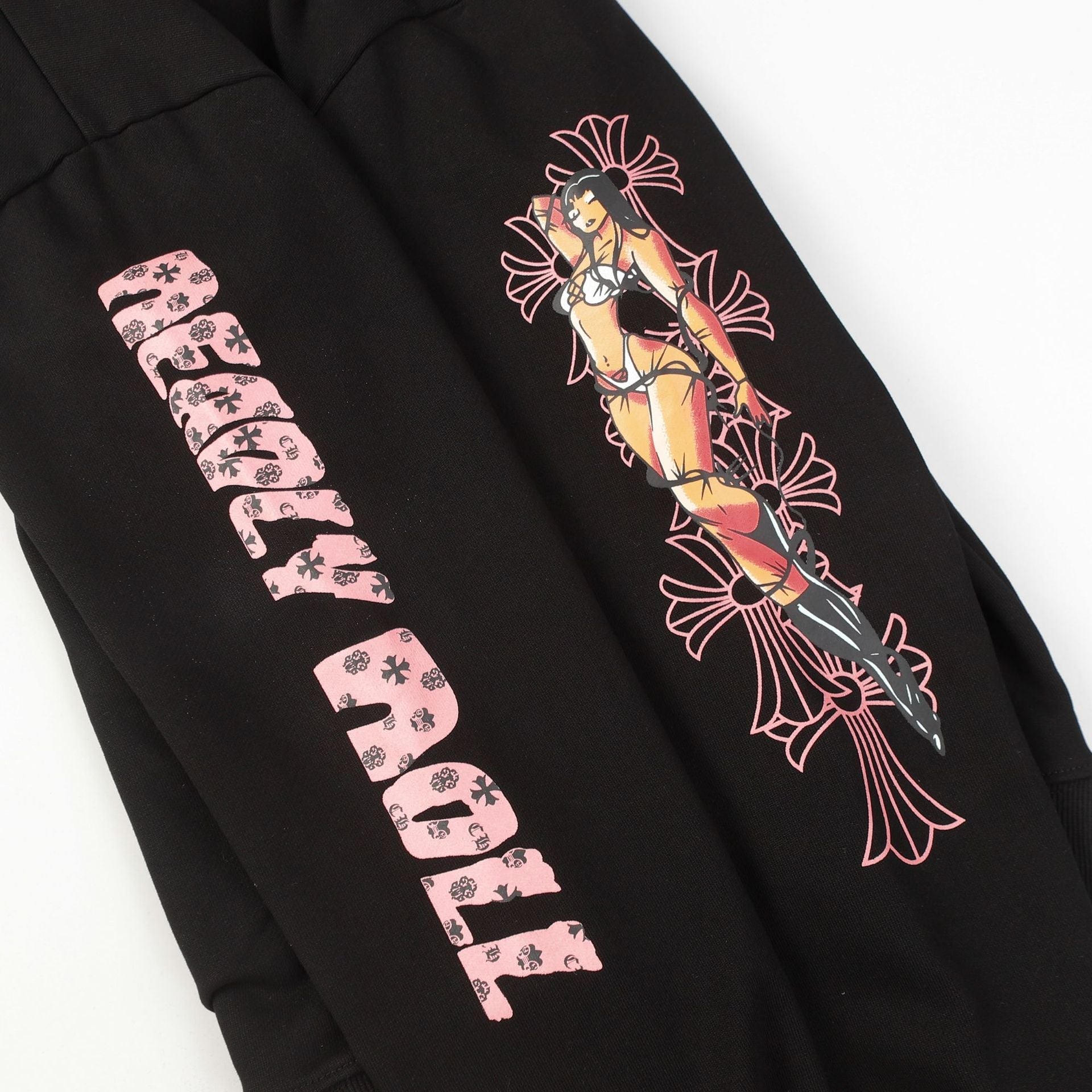 CHH Chrome Heart Hoodie Croix CH Autumn/Winter Miami Cross Zipper Hooded