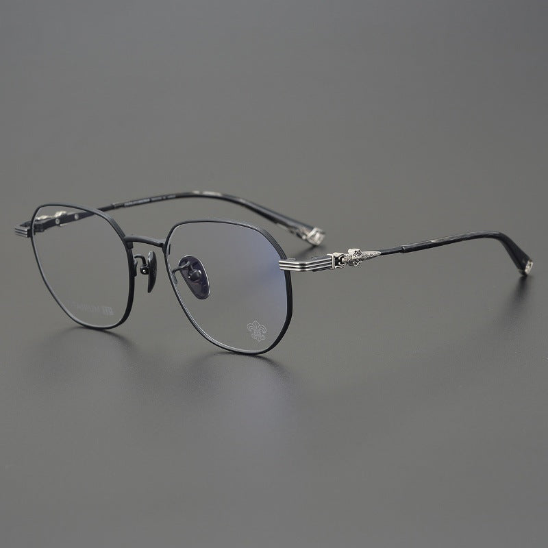CHH Chrome Hearts Glasses Vintage Pure Titanium Ultra Light Polygon Frame