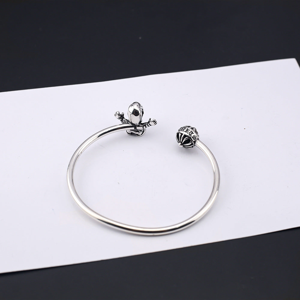 Chrome Hearts Foti Harris Teeter/ CrossBall Bracelet