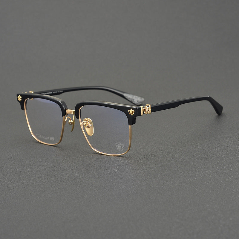CHH Chrome Hearts Glasses Versatile Vintage Square Frame Myopia Glasses Frame