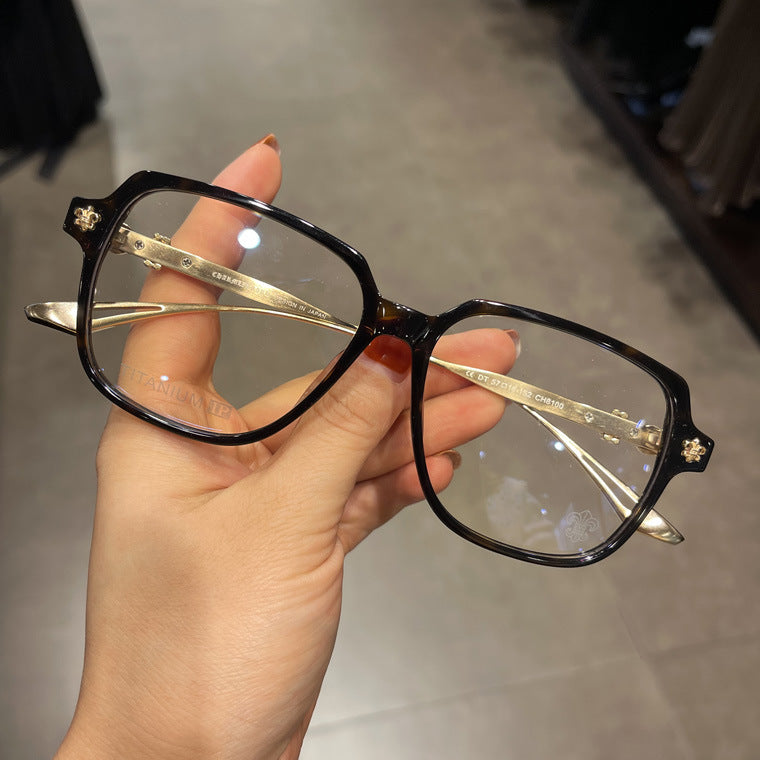 CHH Chrome Hearts Glasses Vintage Pure Titanium Myopia Glasses Frame
