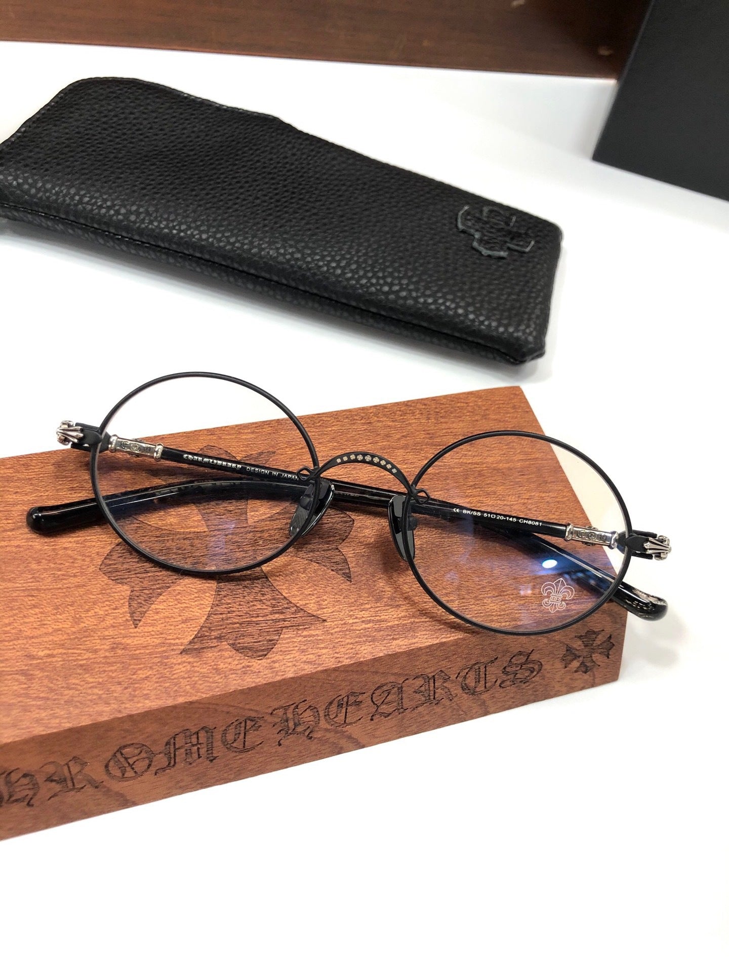 CHH Chrome Hearts Glasses Vintage Small Fresh Round Frame Glasses Frame