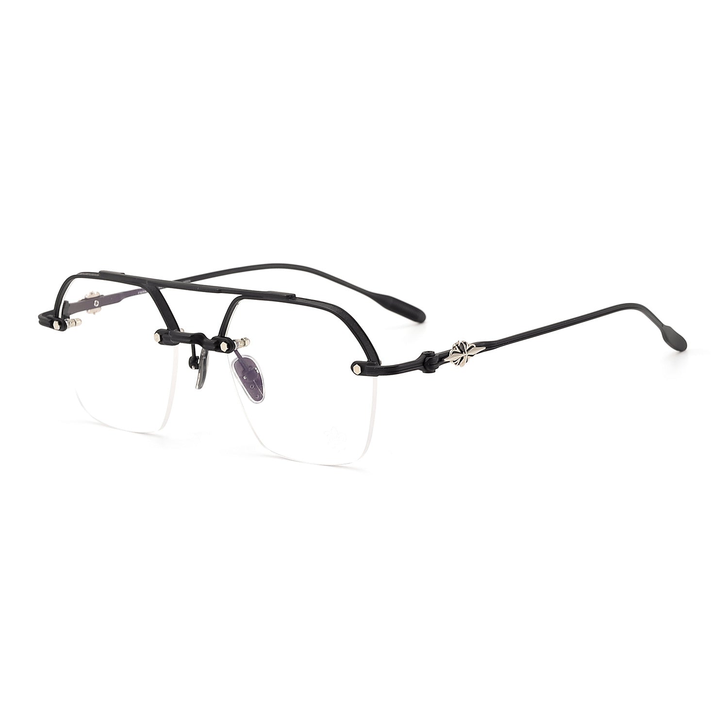 CHH Chrome Hearts Glasses Vintage gold rimless myopia frames