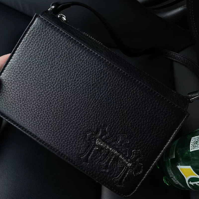 Chh Chrome Heart Leather Bag