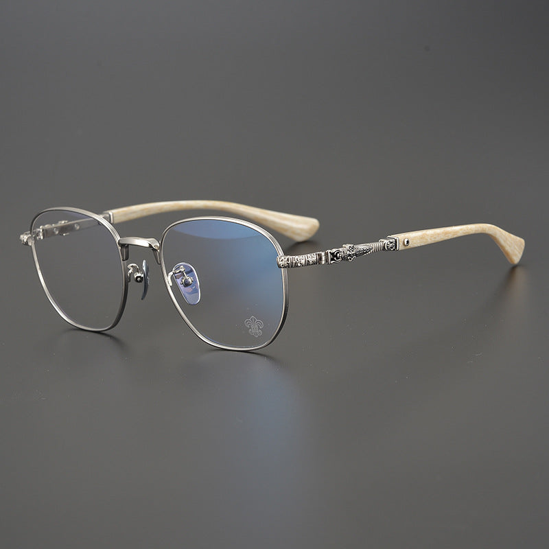 CHH Chrome Hearts Glasses Versatile Vintage Square Myopia Frames